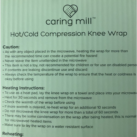 🍭3/$30!! BRAND NEW !! Hot/Cold Knee Wrap !! - Picture 3 of 9